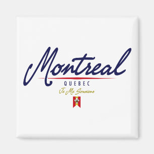 Montrealer Script Magnet