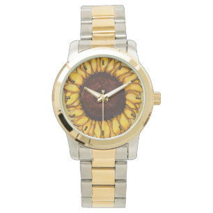 Montres à poignet de tournesol classique