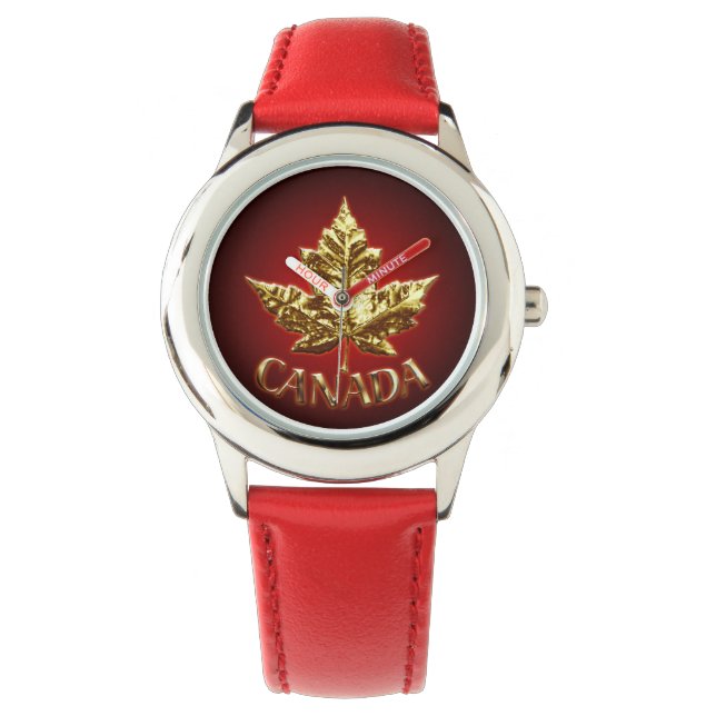 Montres à poignet Souvenir Gold Canada Canada (devant)