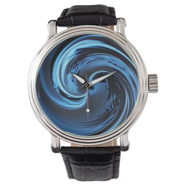Montres Abstraites Blue Island (devant)