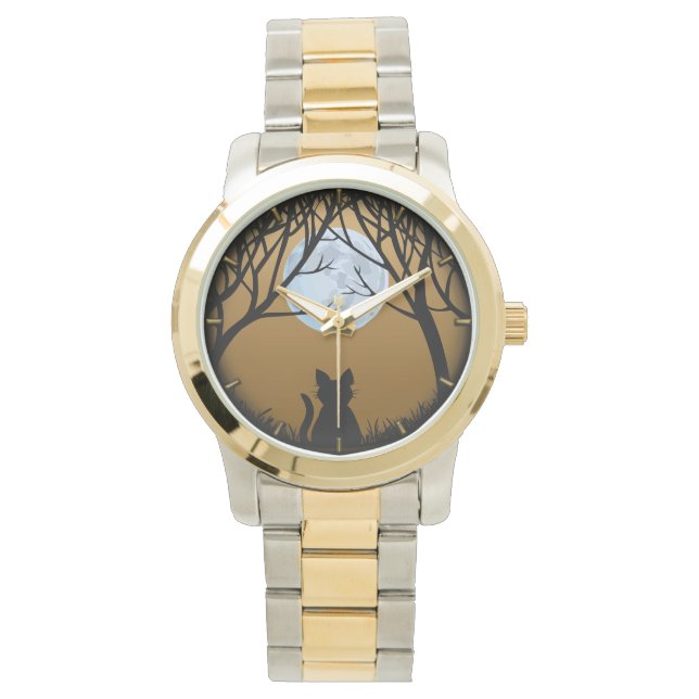 Montres Chat Montres Chat Joaillé Cute Gras Chat M (devant)