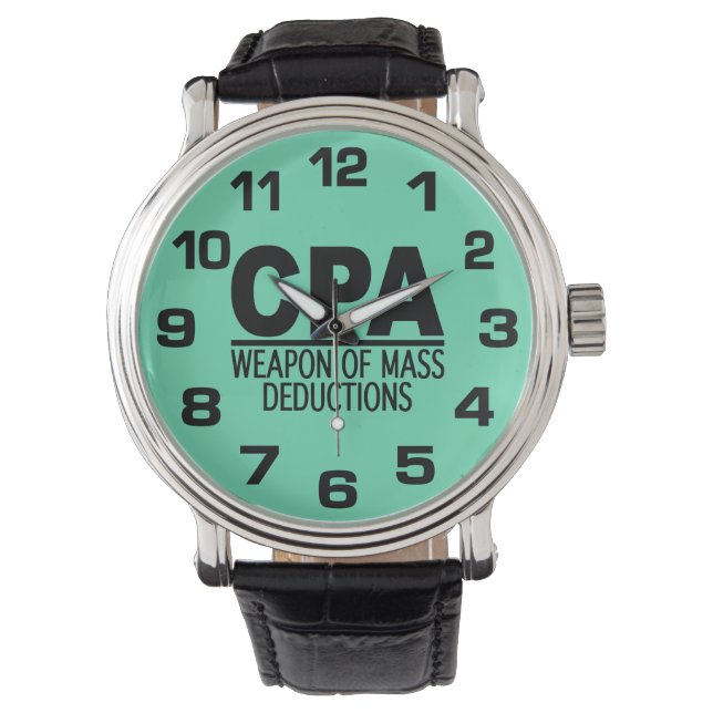 Montres couleur personnalisées CPA (devant)