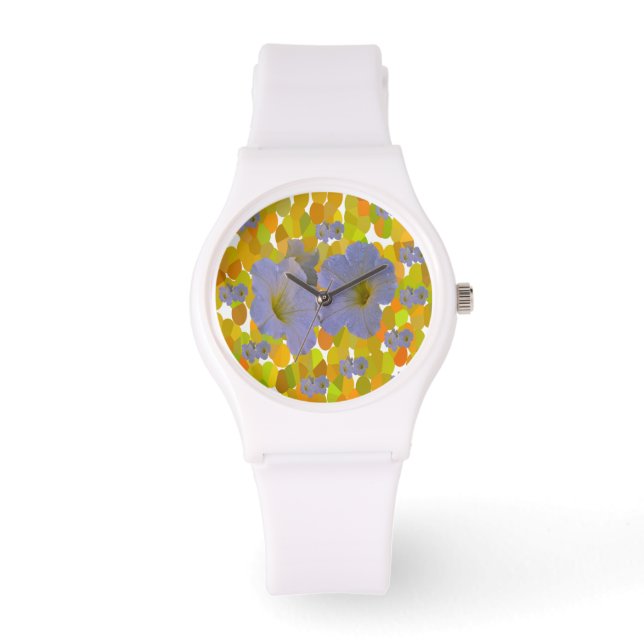 Montres dames des fleurs du printemps (Recto)