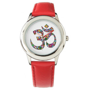 Montres de symbole de yoga de l'OM Aum Namaste
