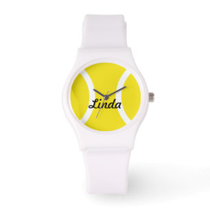 Montres de tennis personnalisées avec nom personna