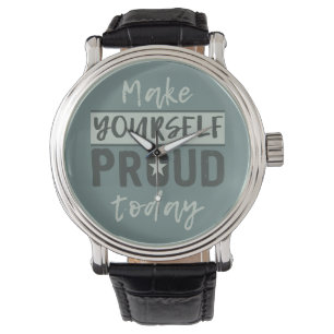 Montres "Make Yourself-Fiers"