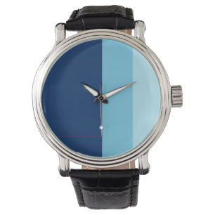 Montres Mens - Nuances de Bleu