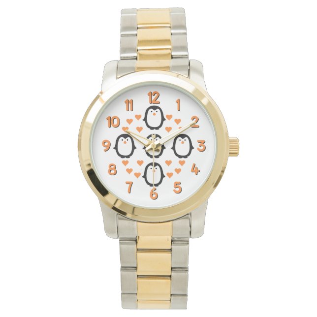 Montres Penguin Love (devant)
