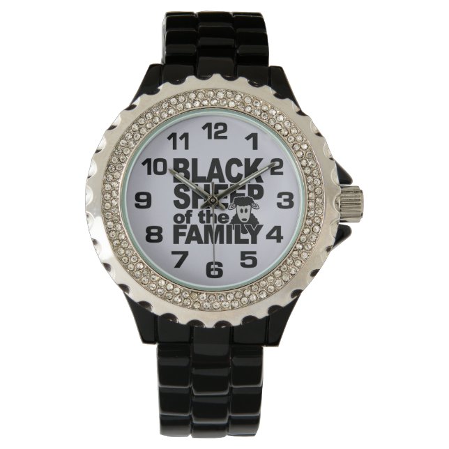 Montres personnalisées Black Sheep (devant)