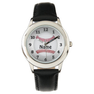 Montres PERSONNALISÉES de base-ball pour des
