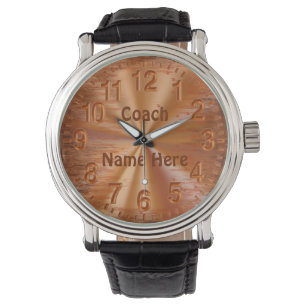 Montres personnalisées d'entraîneur avec