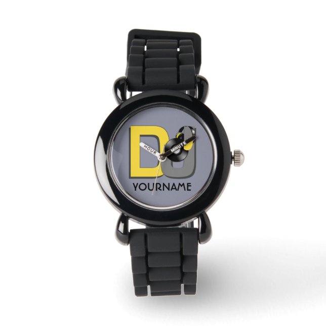 Montres personnalisées DJ (Recto)