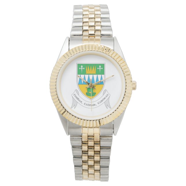 Montres pour hommes personnalisées Comté Irlandais (devant)