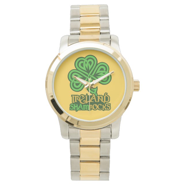 Montres sur mesure Shamrocks en Irlande (devant)