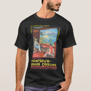 Montreux Vintage - Schweiz T-Shirt