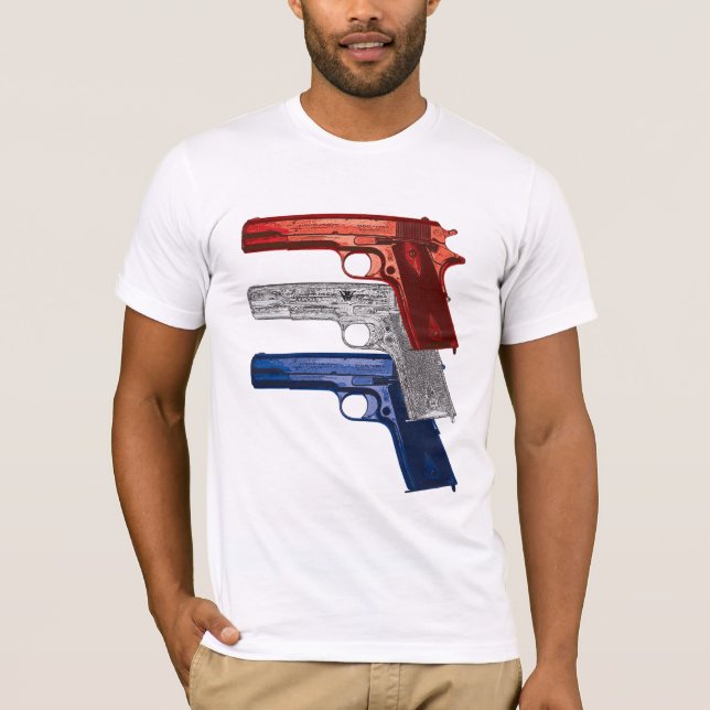 Montrez vos couleurs : T-shirt 1911 de colt (Devant)