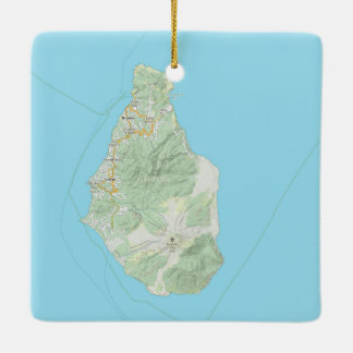 Montserrat Karte Weihnachten Keramikornament