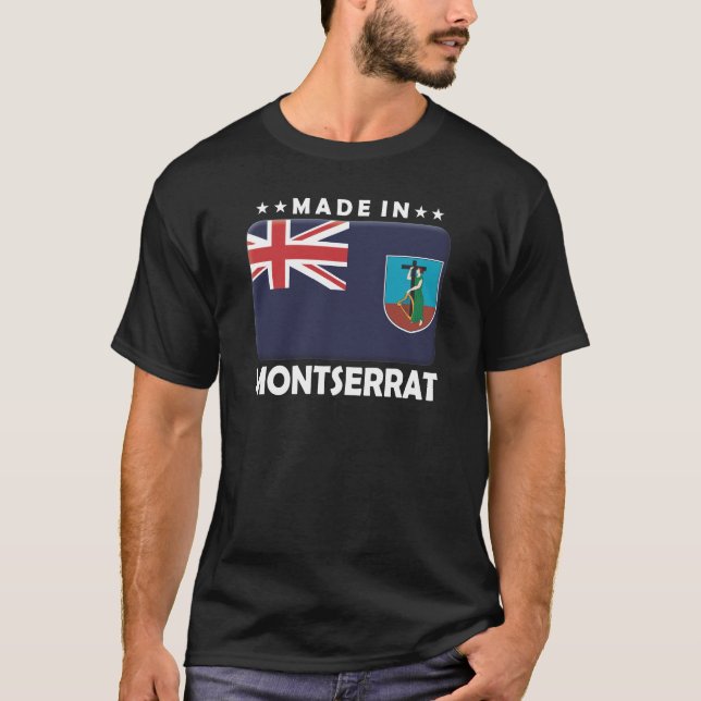 Montserrat machte T-Shirt (Vorderseite)