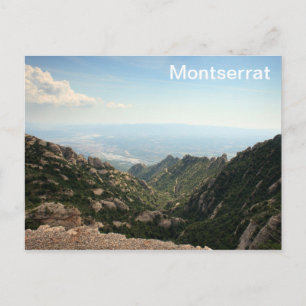 Montserrat Postkarte