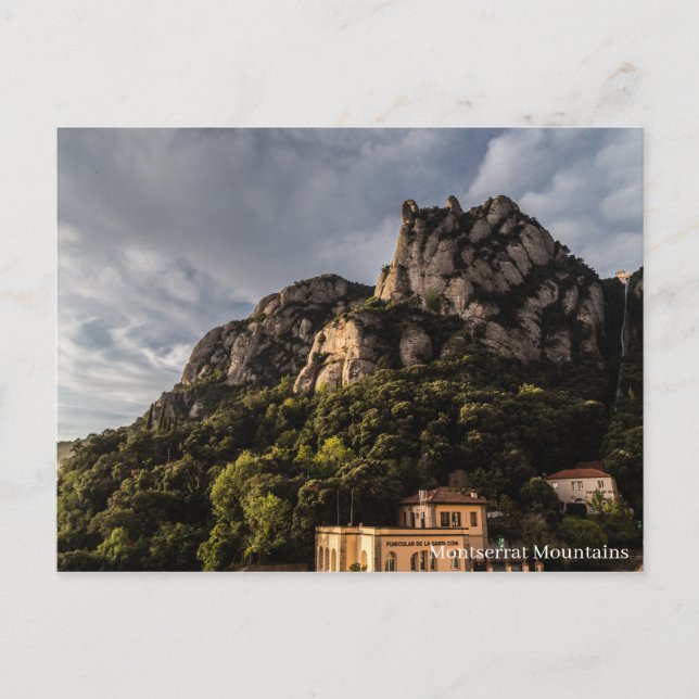 Montserrat Postkarte (Vorderseite)