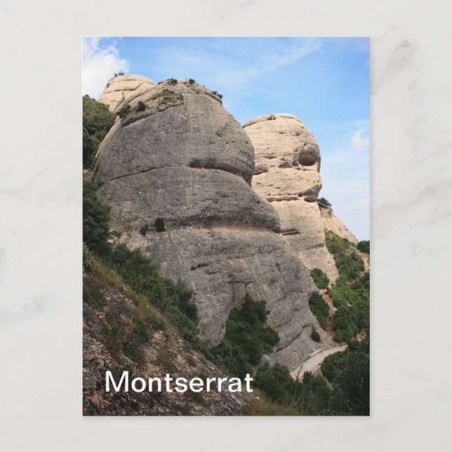 Montserrat Postkarte (Vorderseite)