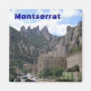 Montserrat Spanien Magnet