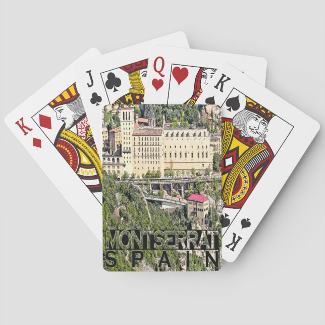 Montserrat Spielkarten (Rückseite)
