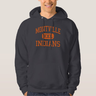 Montville - amerikanischer Ureinwohner - hoch - Hoodie