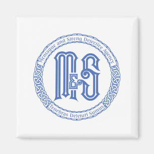 Monty & Strong - M&S Detective Agency Magnet