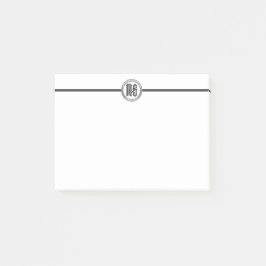 Monty & Strong - M&S Detective Agency Post-it Klebezettel