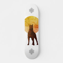 Monty & Strong - Pfirsiche Skateboard