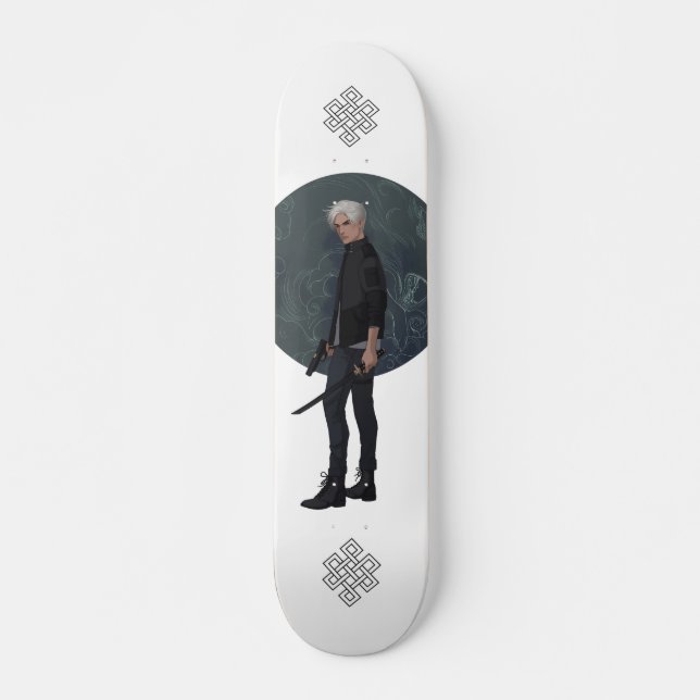 Monty & Strong - Simon Skateboard (Devant)