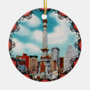 Monument Circle Viktorianisch Ornament