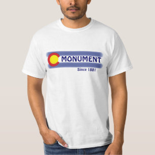 Monument Colorado Flaggenwert T-Shirt