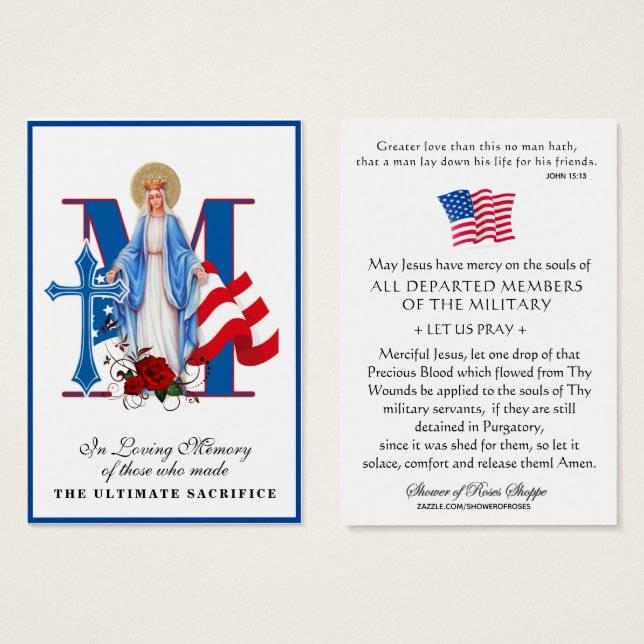 Monument commémoratif militaire des États-Unis rel (Devant & derrière)