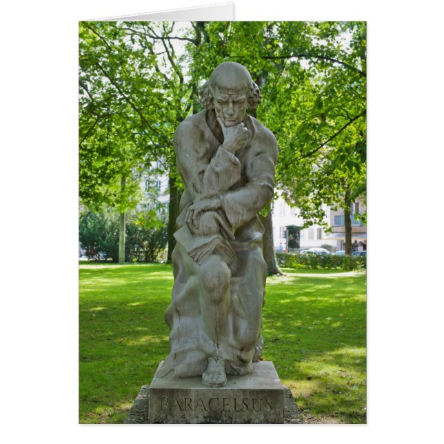 Monument de Paracelse à Salzbourg (Devant)