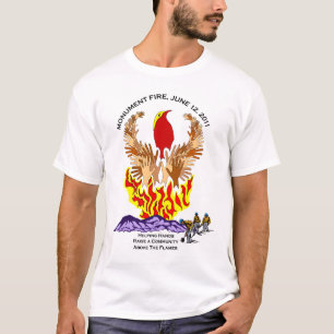 Monument-Feuer-und Flut-Shirts T-Shirt