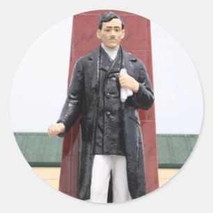 Monument Jose Rizal, Tacloban Stadt Runder Aufkleber
