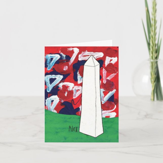 Monument Karte (Vorderseite)