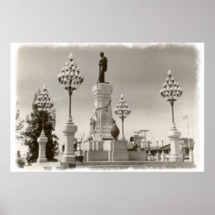 Monument Korat Thaïlande 1969 Poster