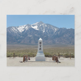 Monument Manzanar Postkarte