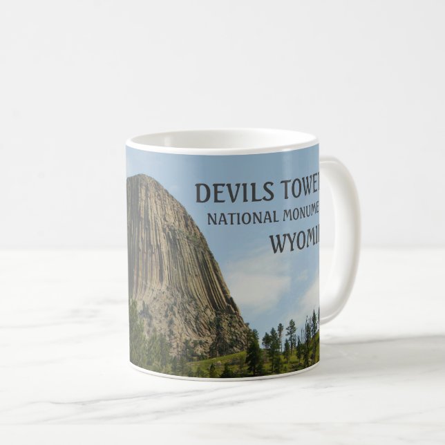 Monument national de la tour Devils Mug (Devant droit)