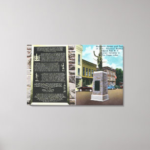 Monument-Quadrat und historisches Museum Erwin Leinwanddruck