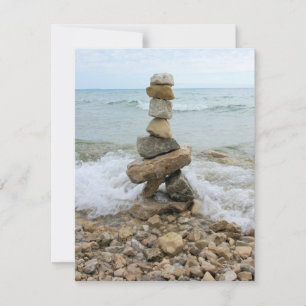 Monument Rock Pillar - Insel Mackinac, Michigan Karte