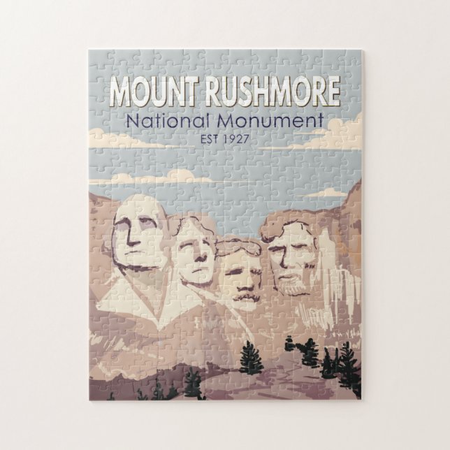 Monument Rushmore Nationalparkprojekt des Süd-Dako (Vertikal)