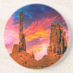 Monument Tal Foto Getränkeuntersetzer