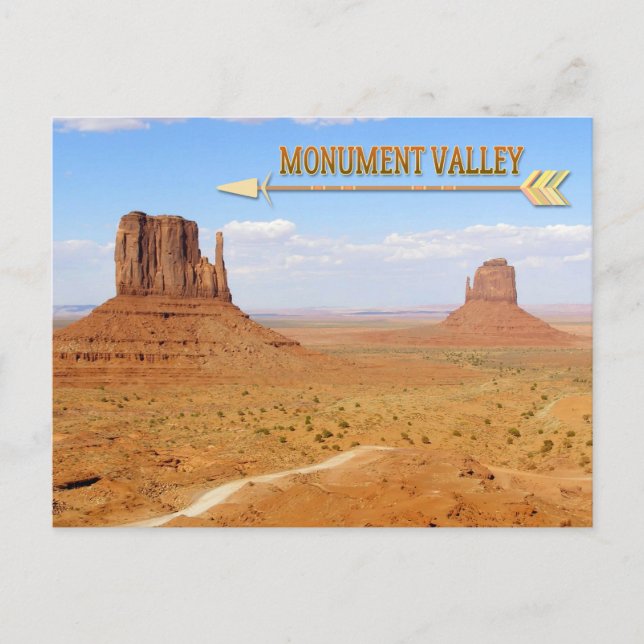 Monument Valle Navajo Tribal Park Postcard Postkarte (Vorderseite)