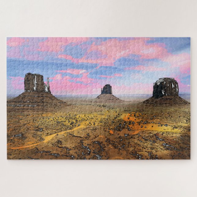 Monument Valley. (Horizontal)