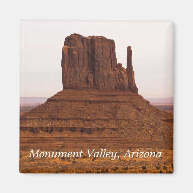 Monument Valley Arizona Mitten Butte Magnet (Devant)