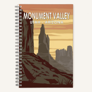 Monument Valley Arizona Utah Antik Notizbuch